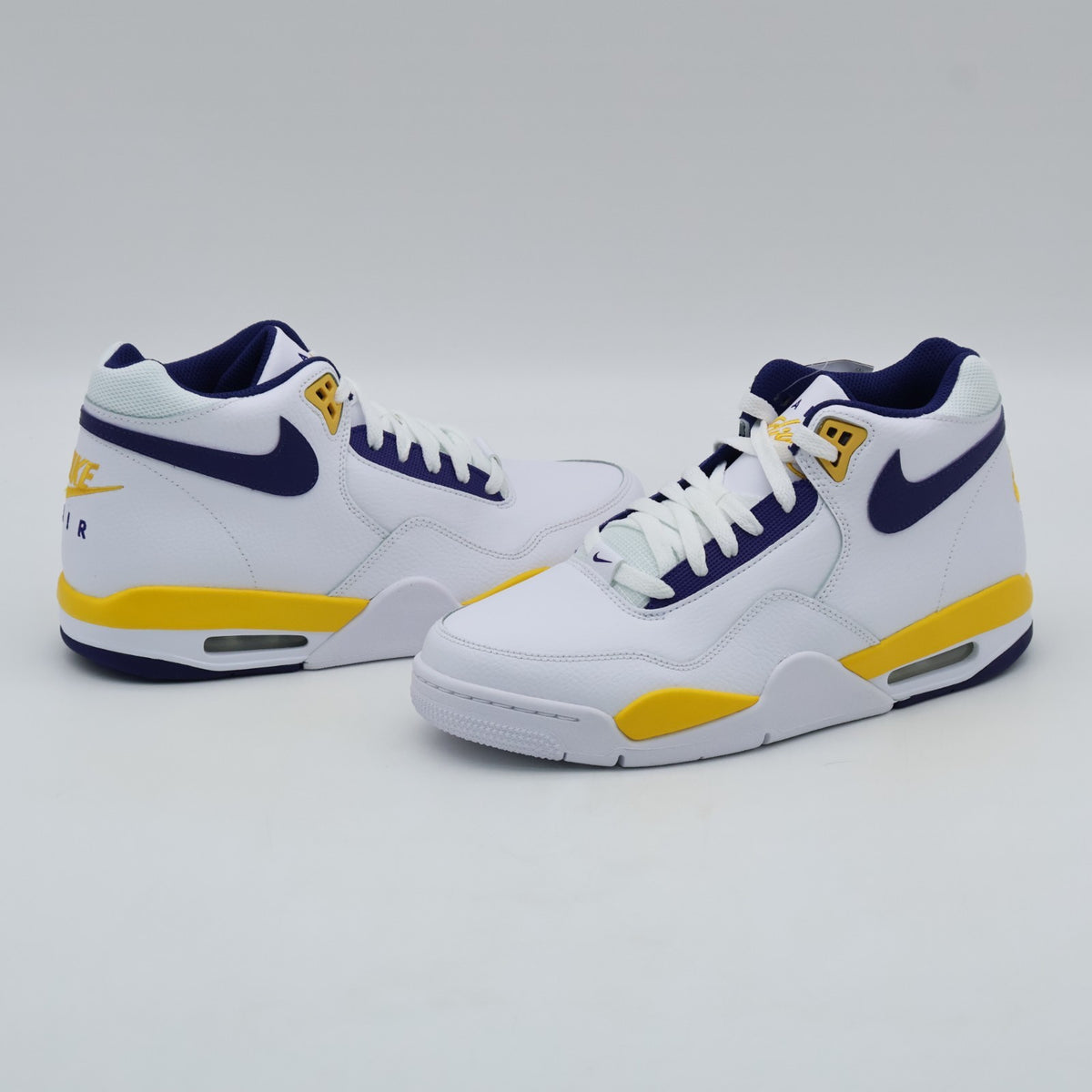 BQ4212-102 Nike Air Flight Legacy Lakers Home (Men's)