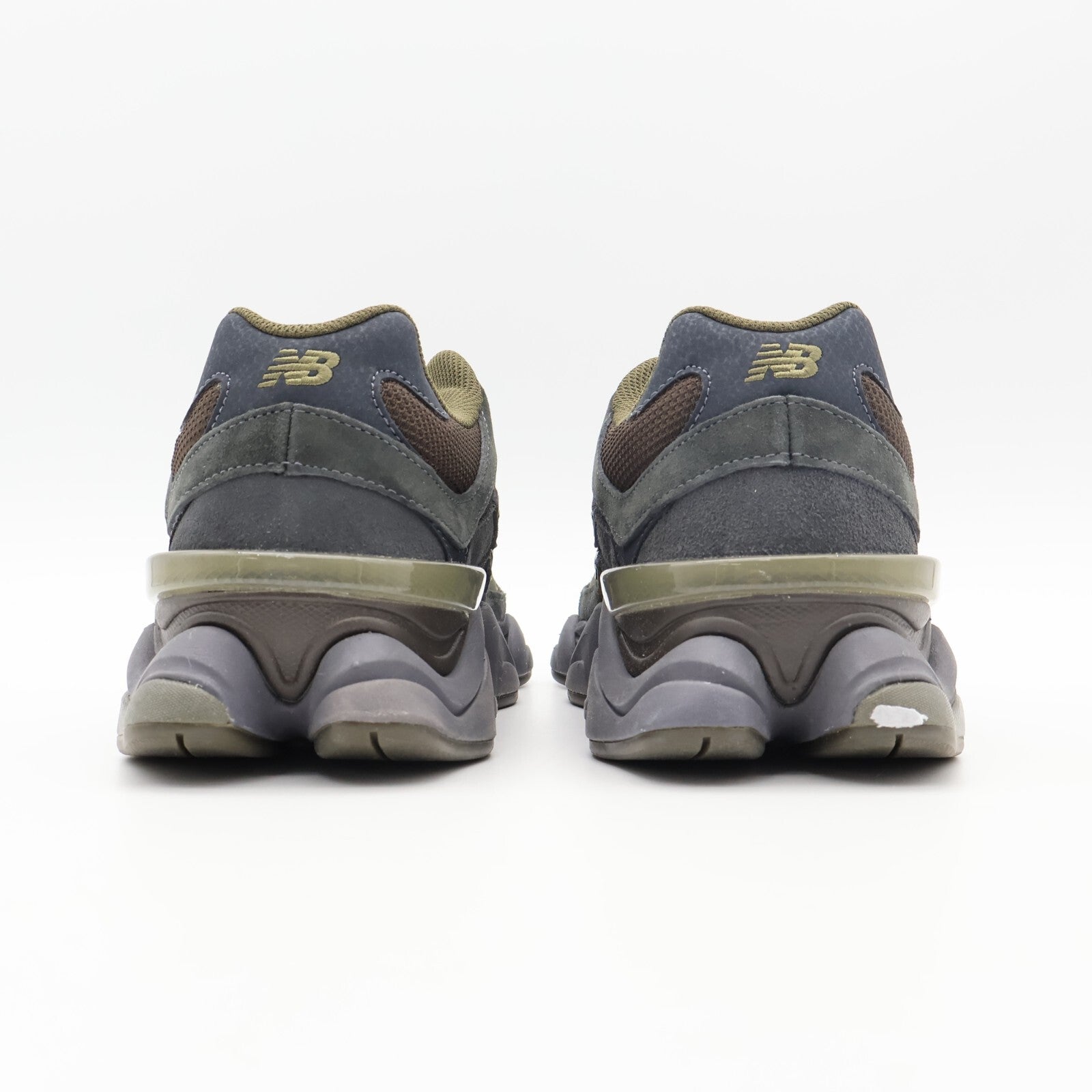 U9060PH New Balance 9060 Blacktop Dark Moss Brown Khakis Green Grey (Men's)