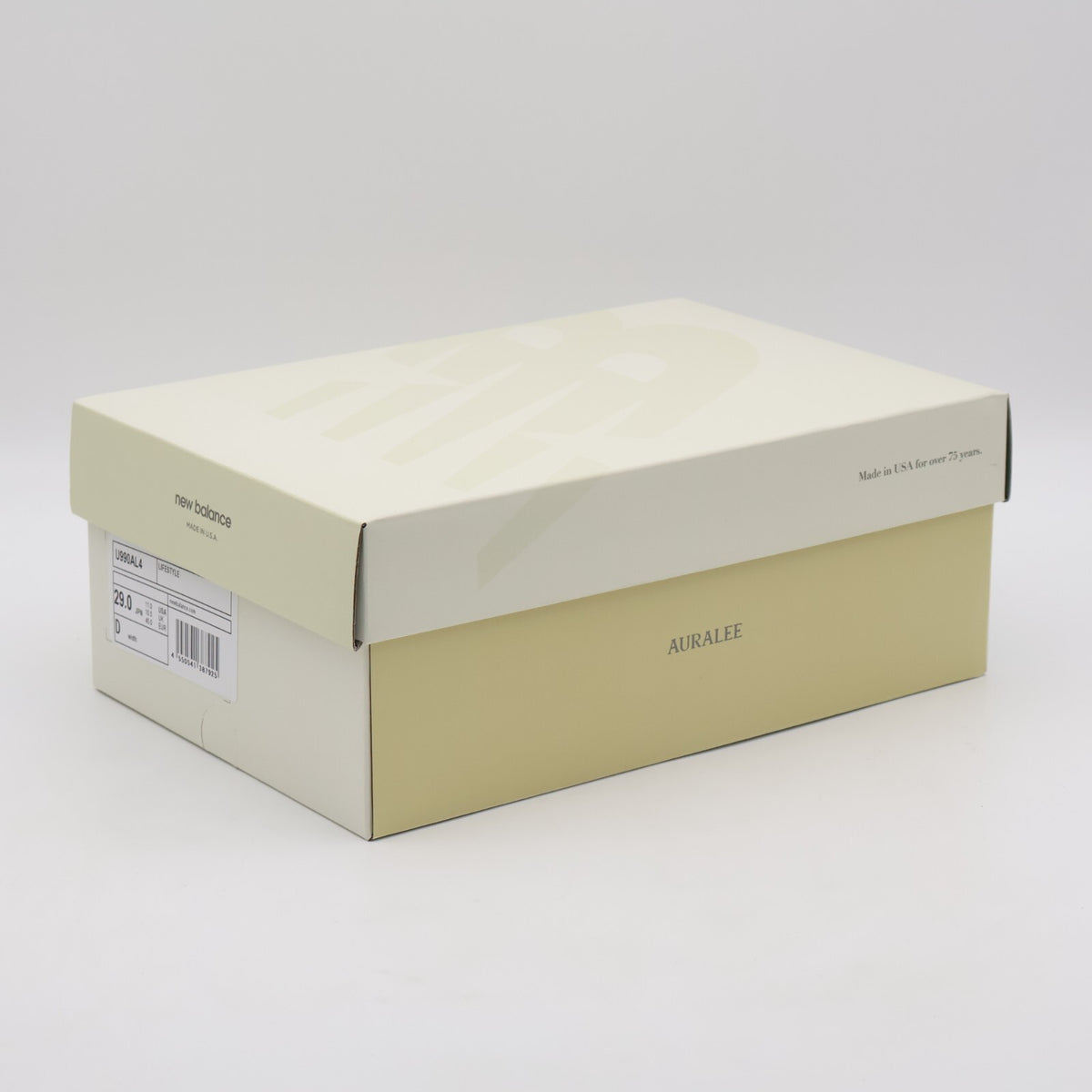 U990AL4 AURALEE New Balance 990V4 Dusty Blue (Men's)
