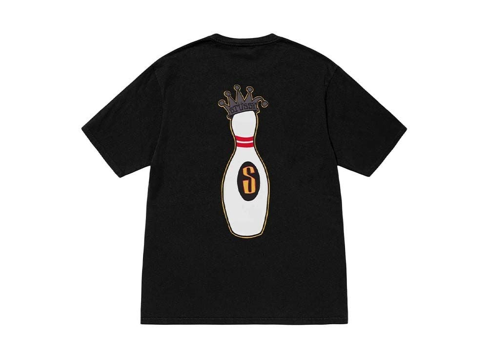 Stussy Kingpin Pigment Dyed Tee Black 1905037