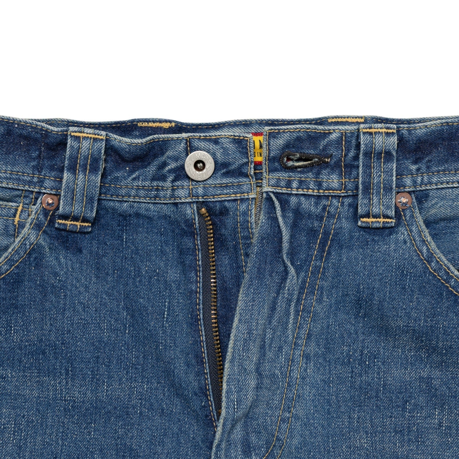 HUMAN MADE Slim Denim Pants Future Indigo