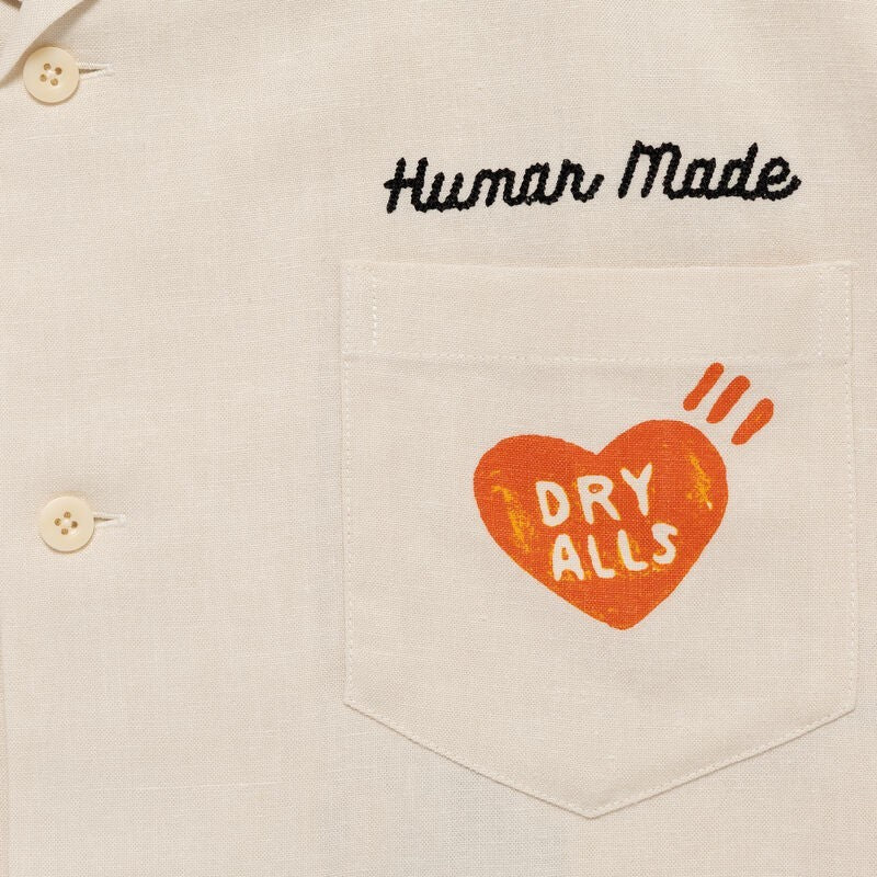 HUMAN MADE Printed Shirt White