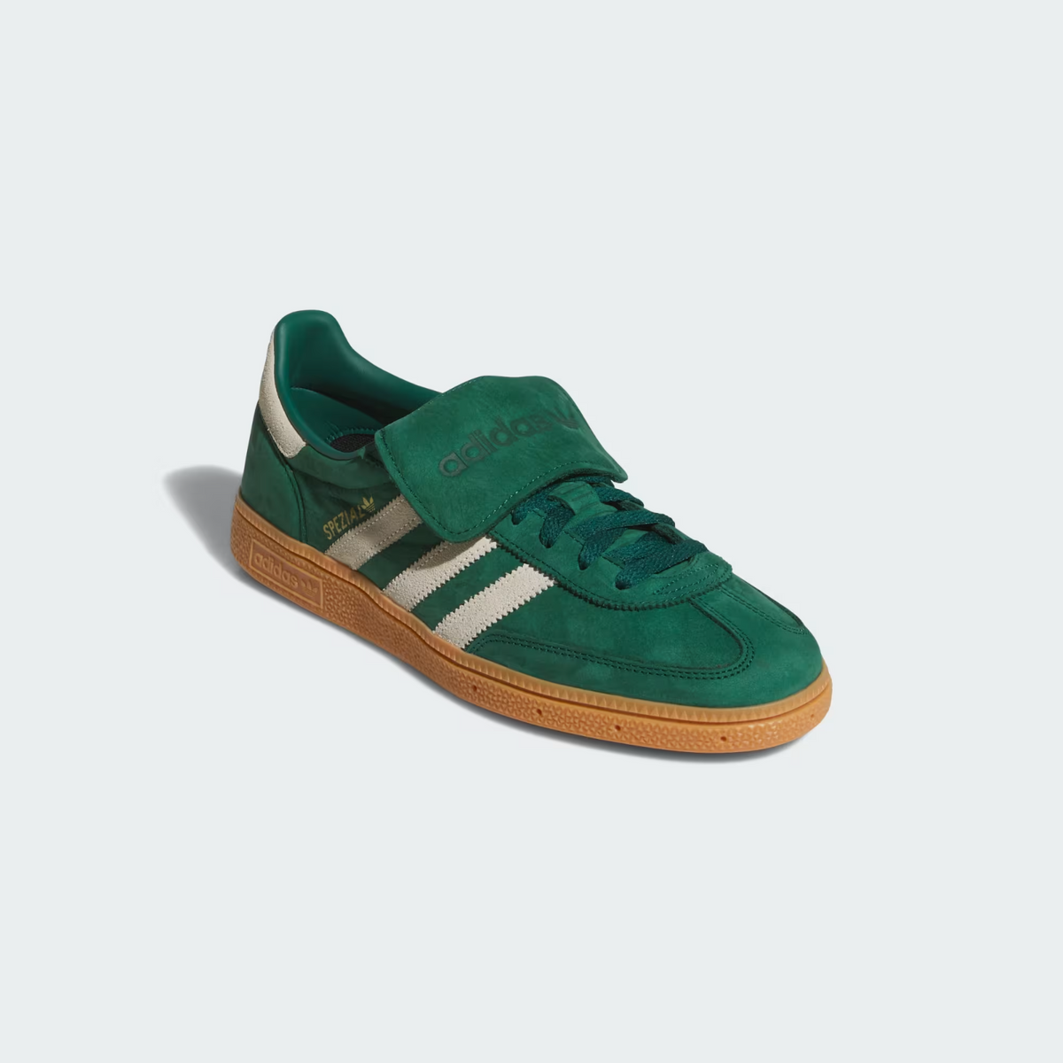 JR4880 adidas Originals Handball Spezial Long Tongue Collegiate Green (Men's)
