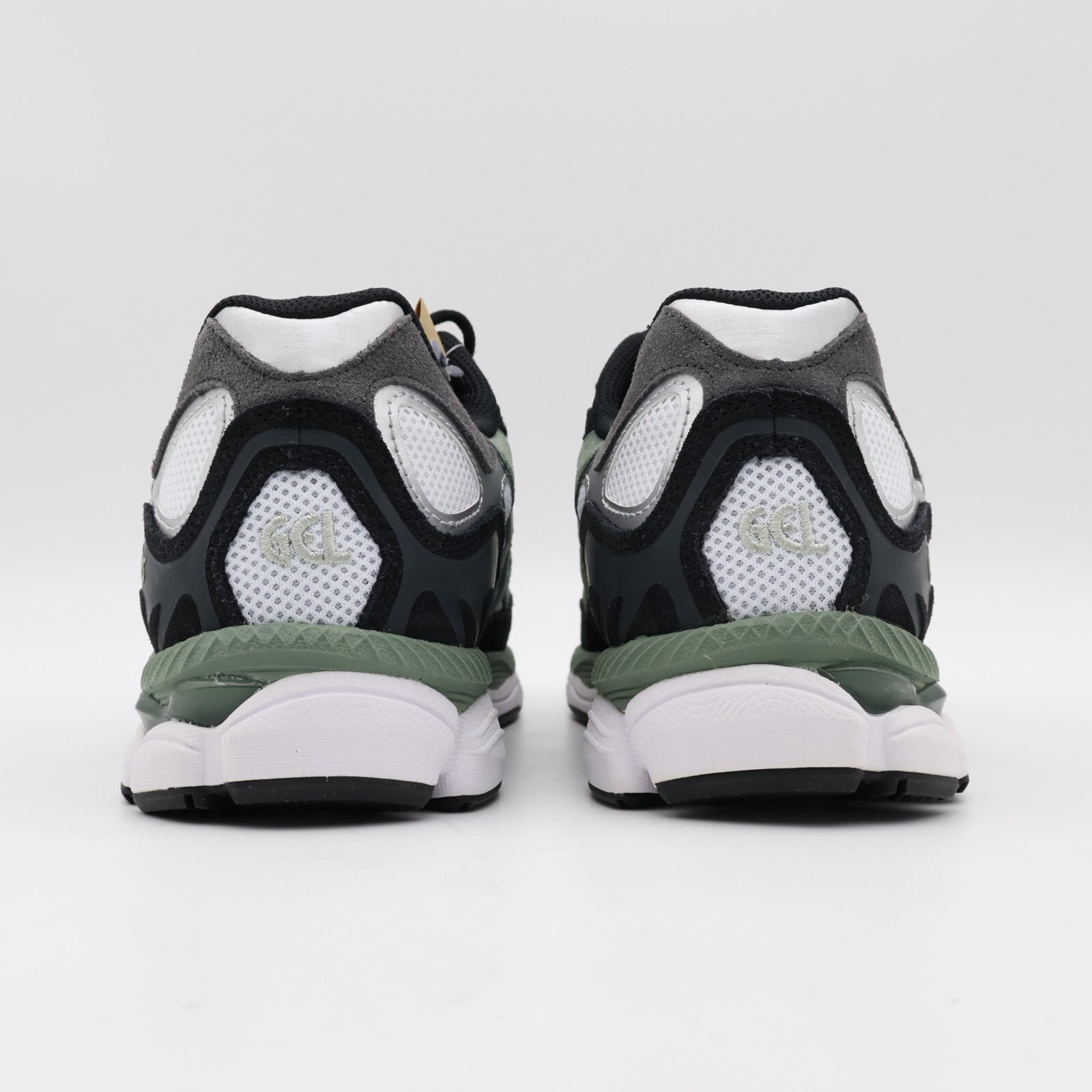 1201A789-101 Asics Gel-NYC White Ivy Black Sage Green Grey Black Khaki (Men's)