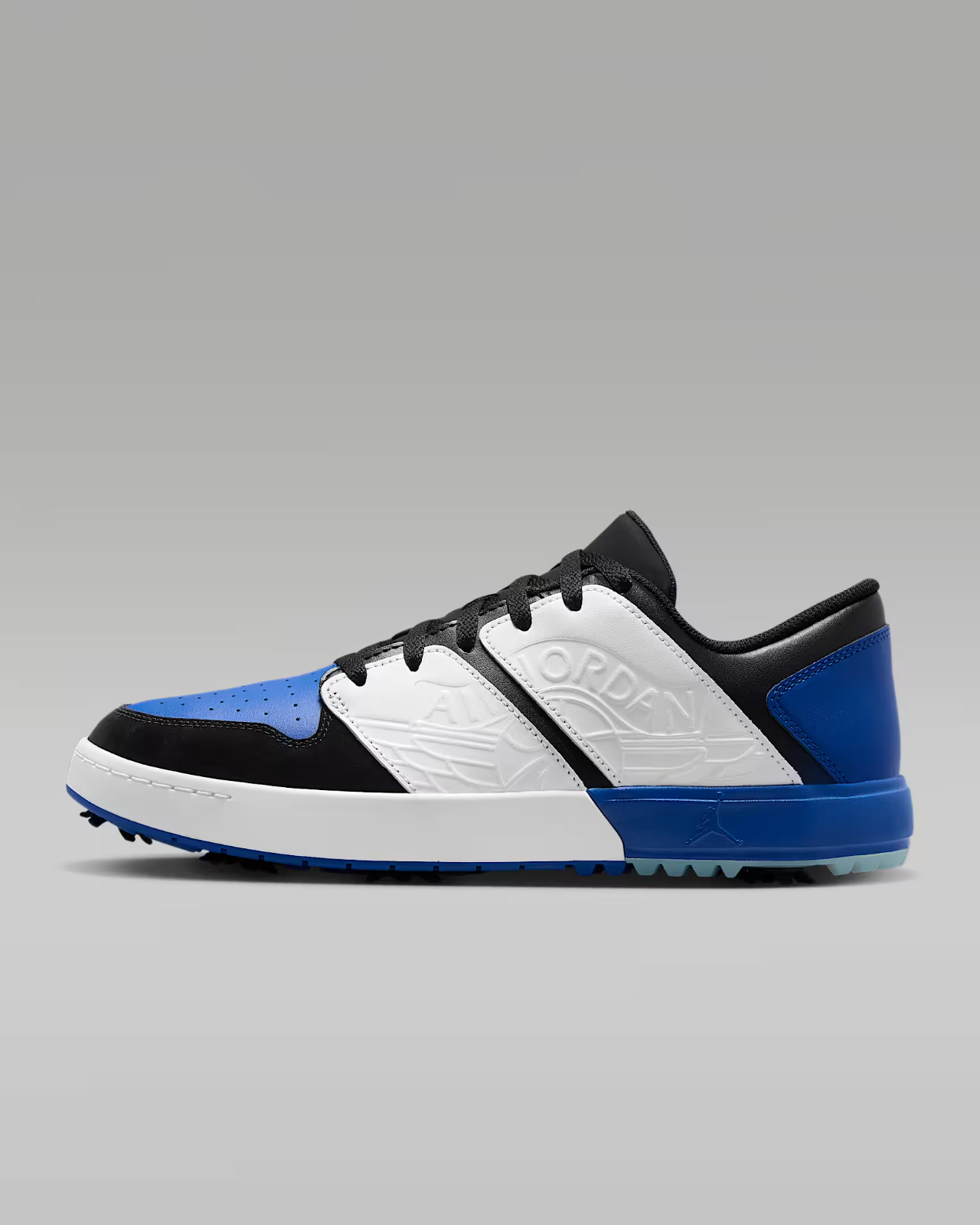 FZ4153-004 Nike Jordan Nu Retro 1 Black White Sport Royal (Men's)