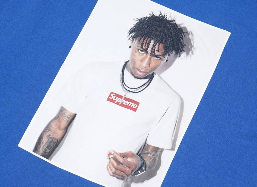 Supreme NBA Youngboy Tee Royal