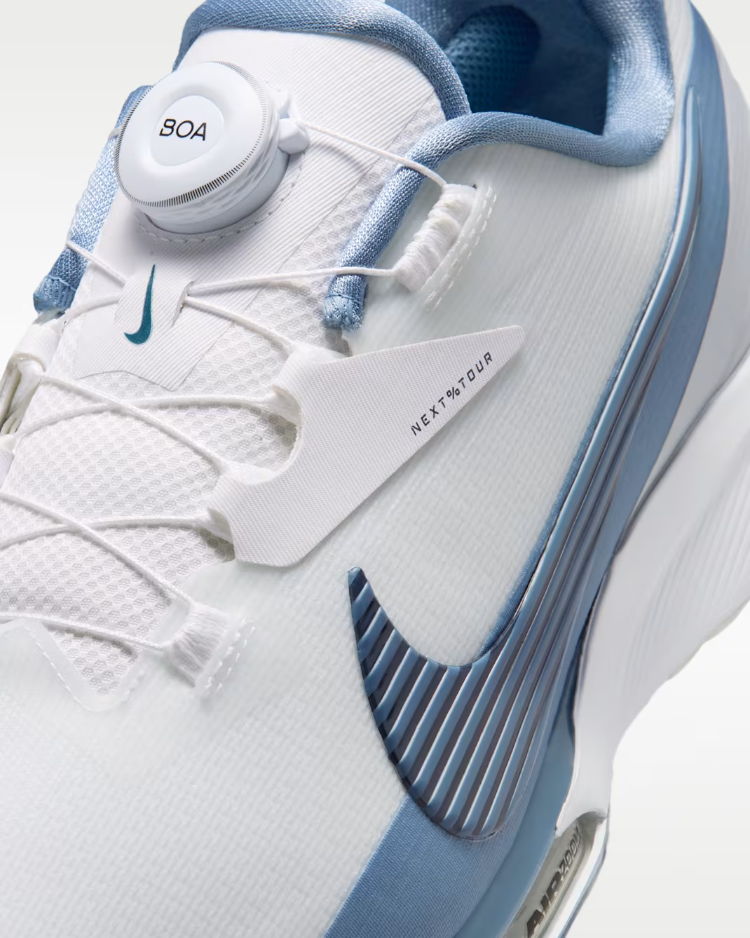 IH0836-103 Nike Next% Tour Boa 3 "White/Work Blue" (Wide)