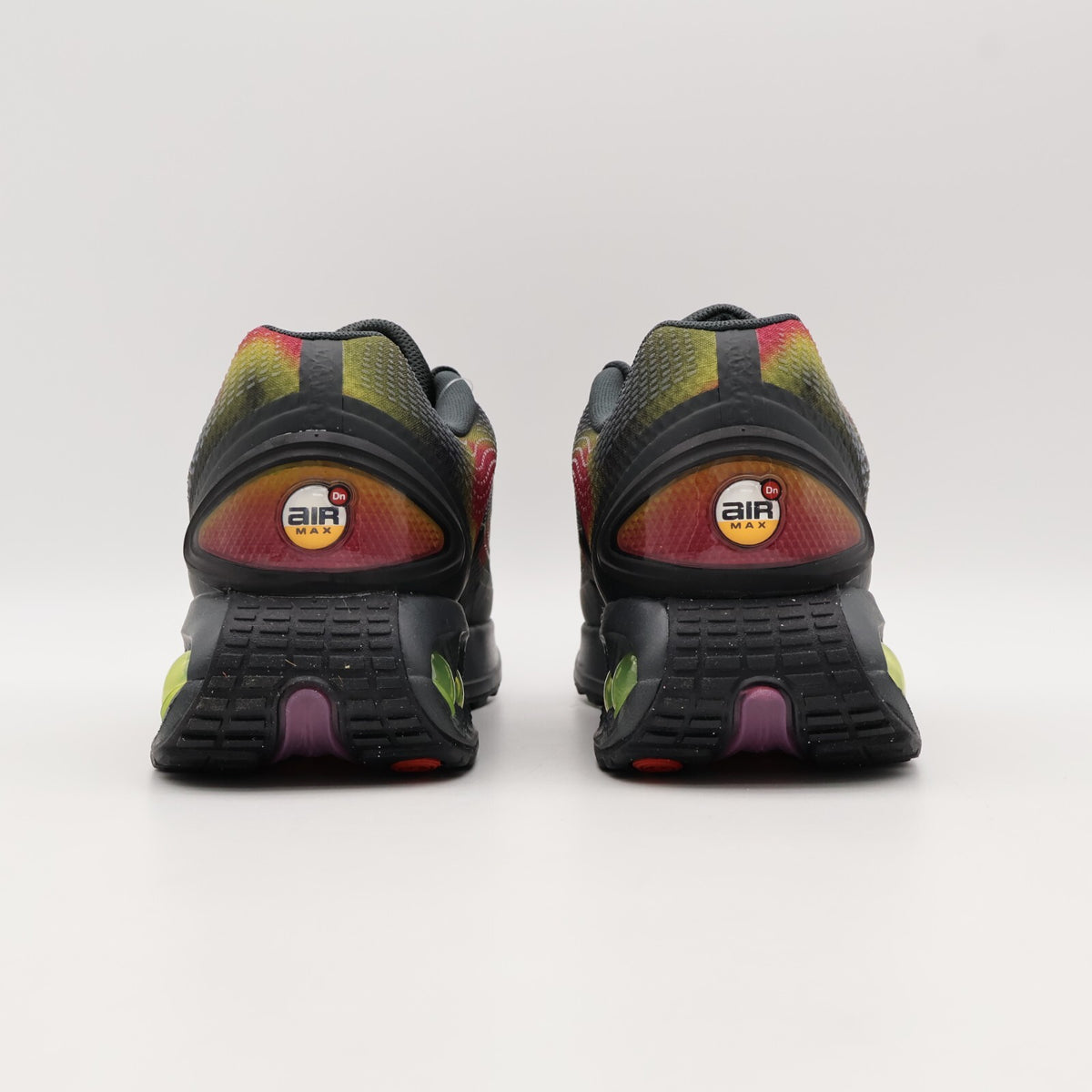 IB7025-001 Nike Air Max DN Dark Smoke Grey Black Sweet Beet Red Orbit (Men's)