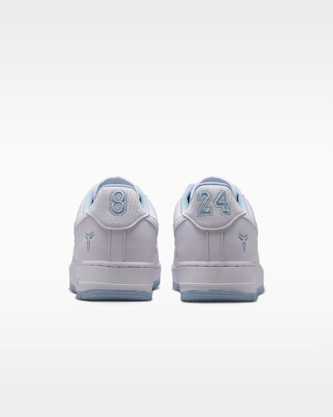 IB0018-103 Kobe Bryant Ã Nike Air Force 1 Low "White/Armory Blue" (Unisex)