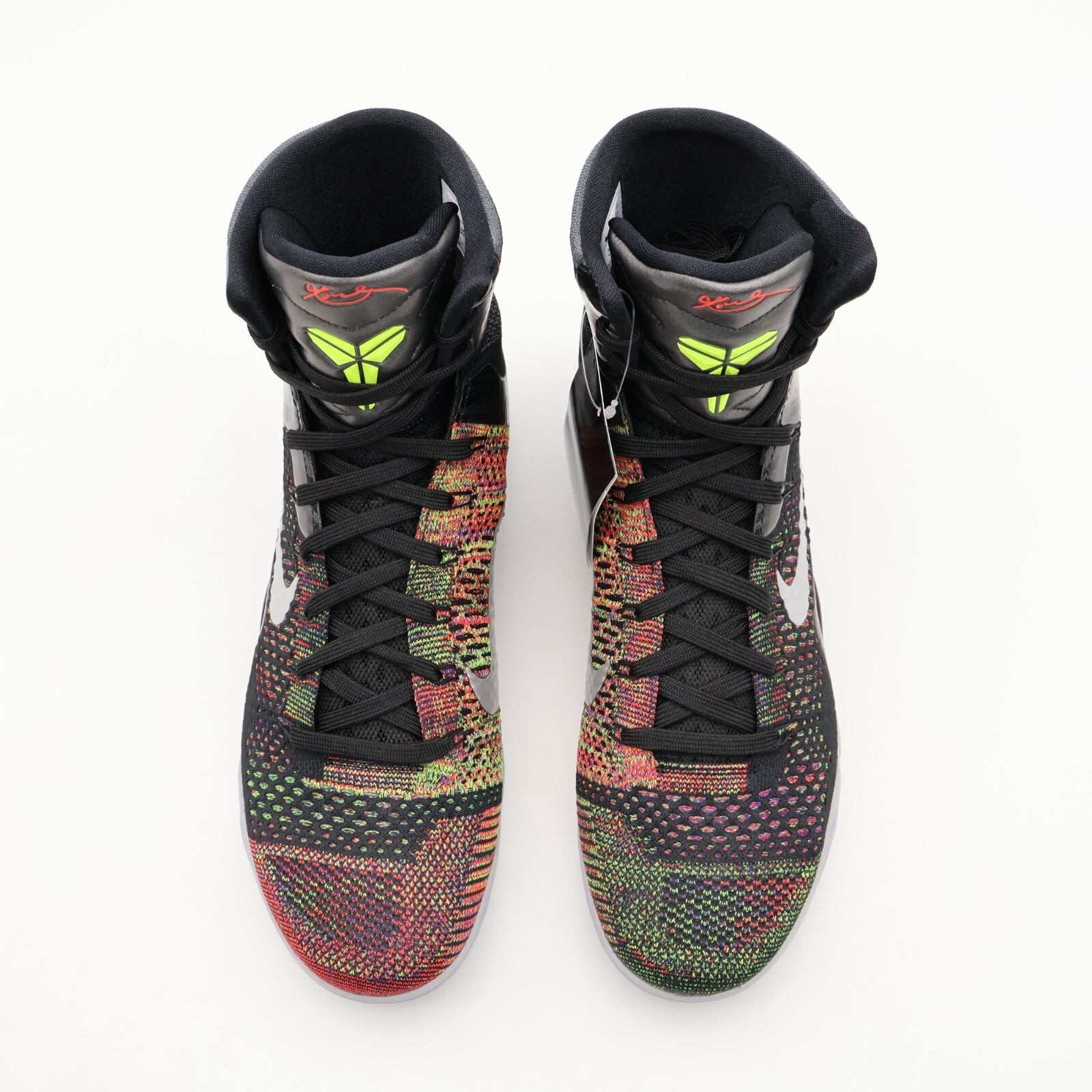 FZ7335-001 Nike Kobe 9 Elite Black and Metallic Silver (Men's)