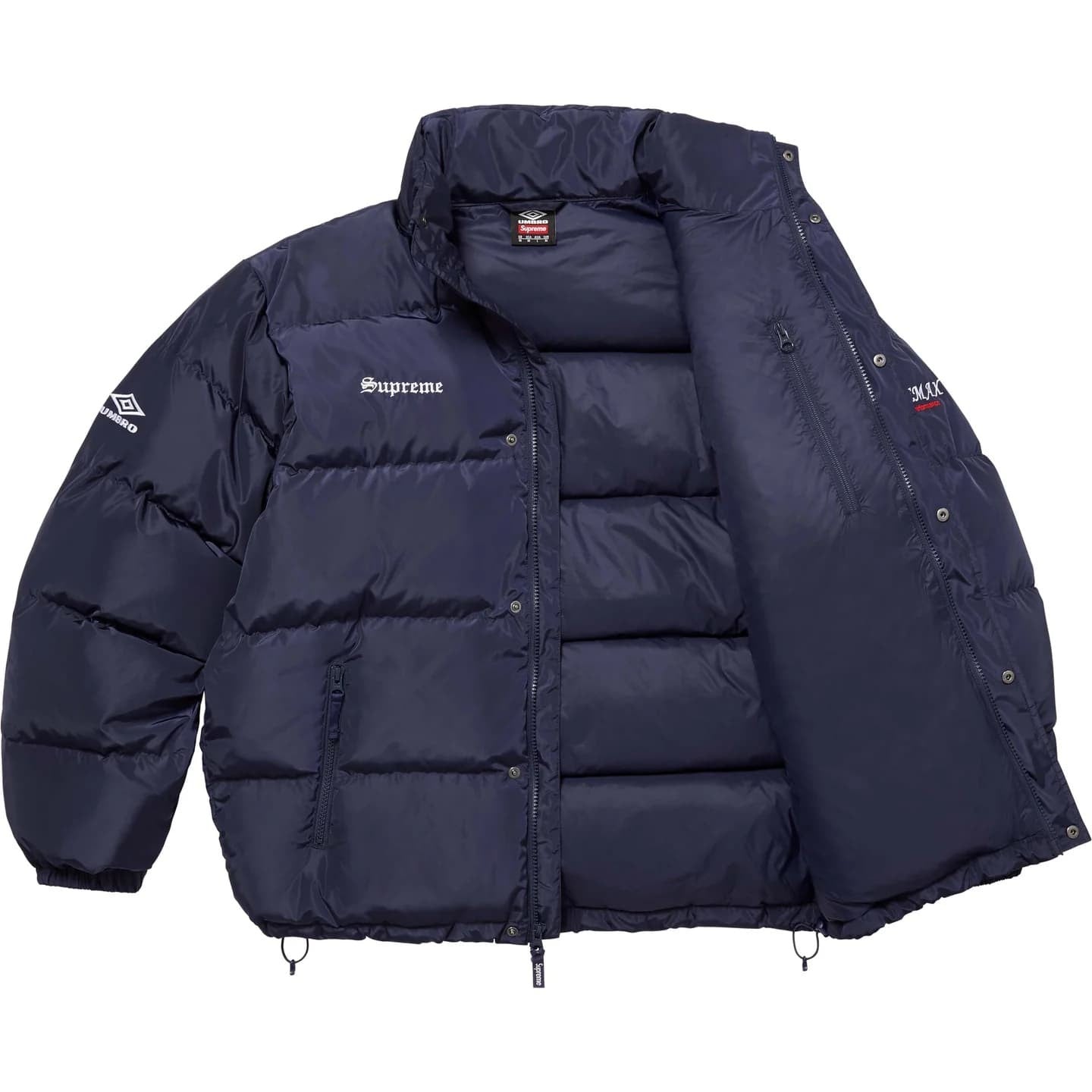Supreme Umbro Down Puffer Jacket Navy