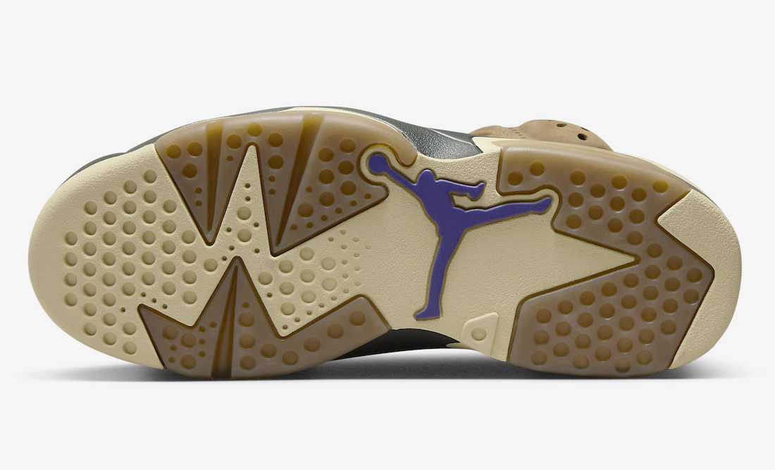 FD1643-300 Nike Air Jordan 6 Retro GORE-TEX Brown Kelp (Women's)