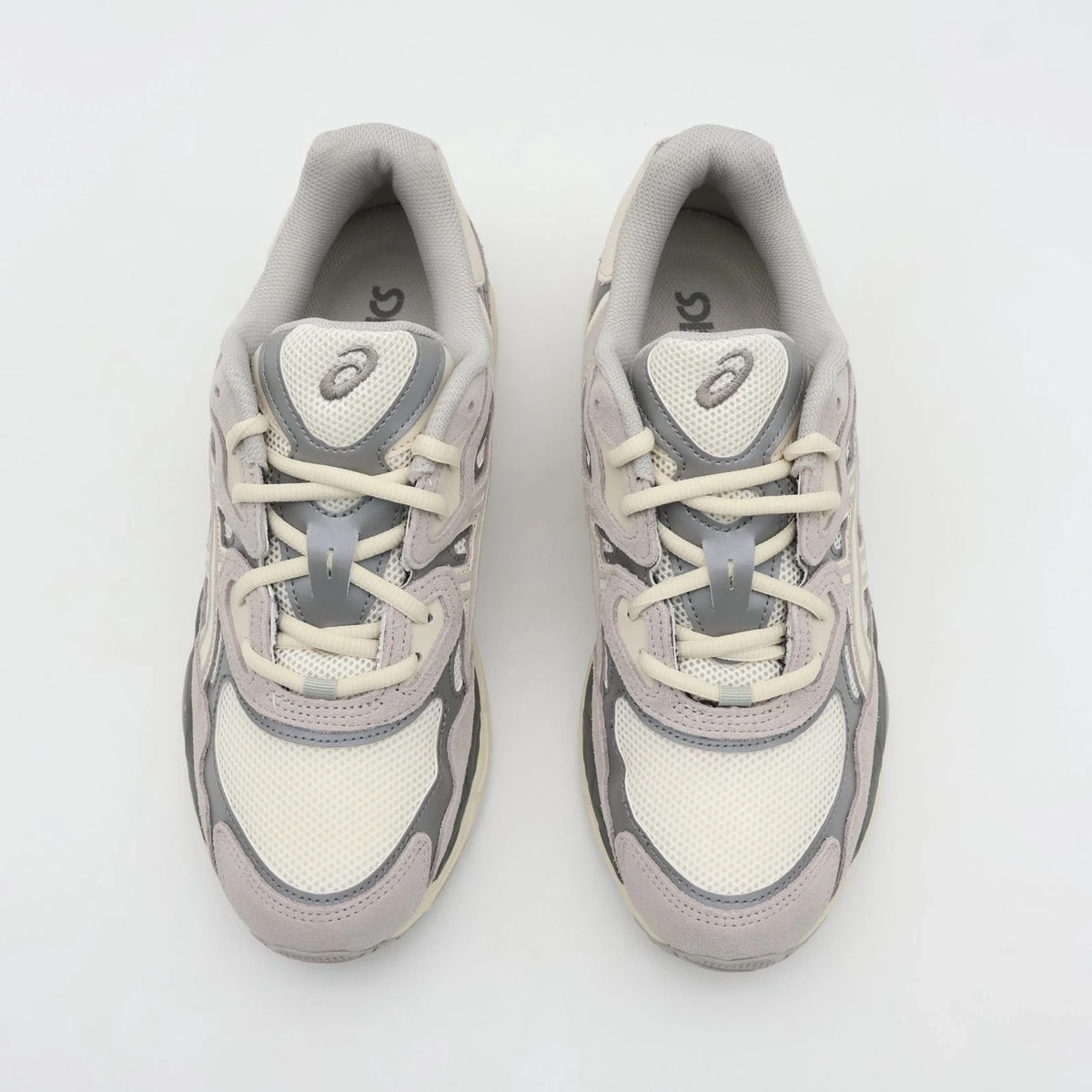 1201A789-103 Asics GEL-NYC Oyster Grey Cream Charcoal Gray Ivory Beige (Men's)