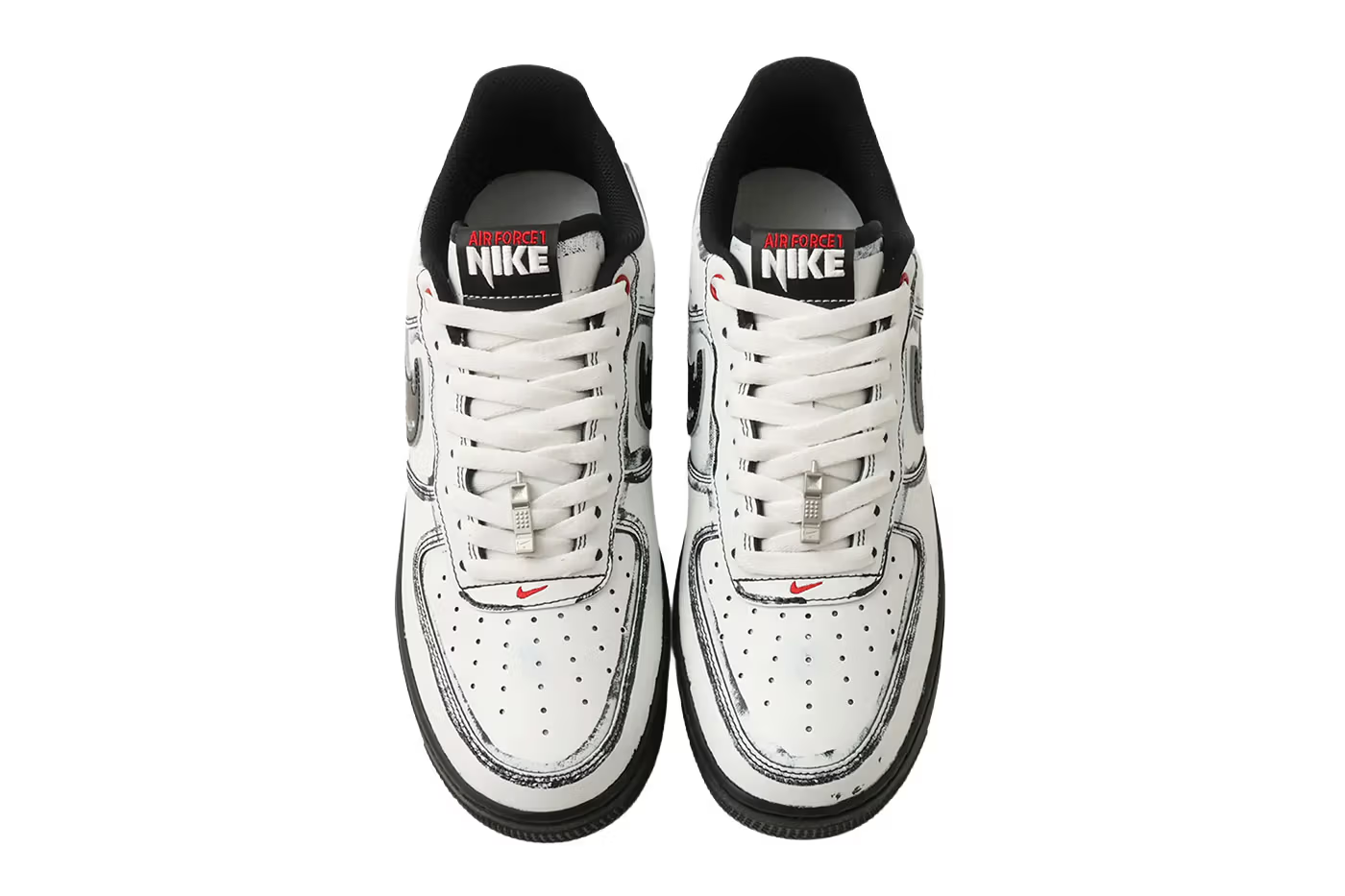 IV6350-121 Nike Air Force 1 "Halloween/Scream" (Men's)