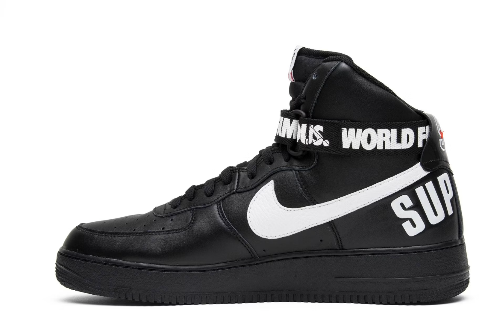 698696-010 Nike Air Force 1 High Supreme Special "Black/White" (Men's)