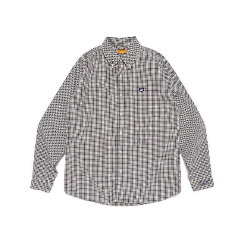 HUMAN MADE Check Bd Shirt Navy