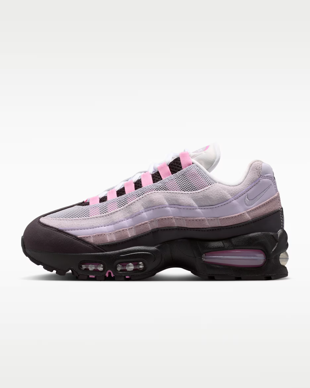 IB6396-600 Nike Air Max 95 Big Bubble "Burgundy Ash/Barely Grape" (Women's)