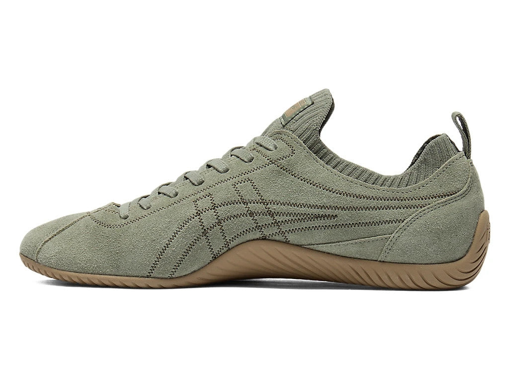 1183C489-300 Onitsuka Tiger Sclaw Lichen Green Brown Stone (Men's)