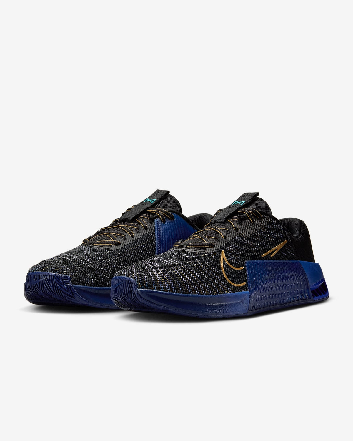HF1098-001 Nike Metcon 9 AMP Black Deep Night Copper Moon Blue Void (Men's)