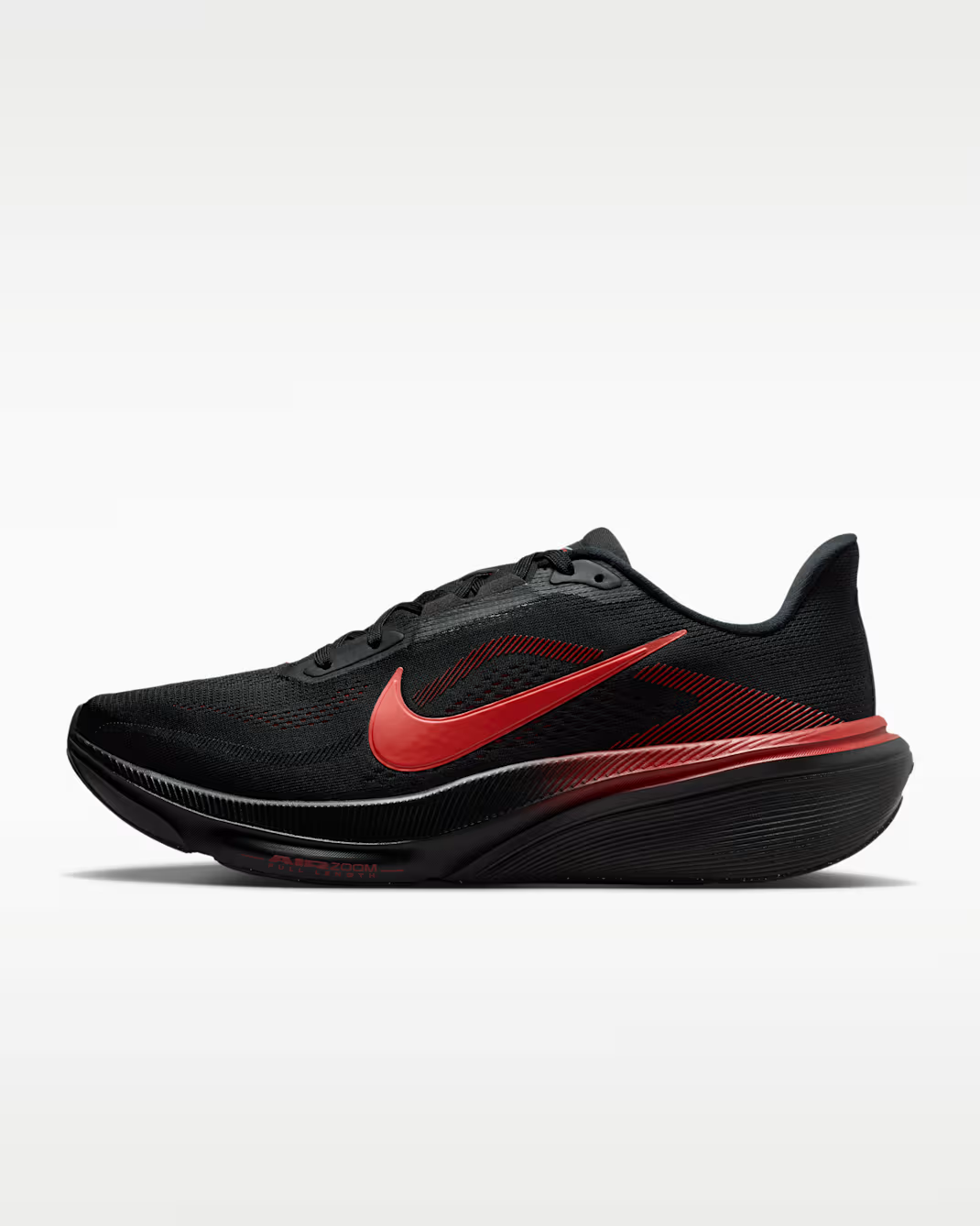 IB1873-007 Nike Pegasus 42 "Black/University Red" (Men's)