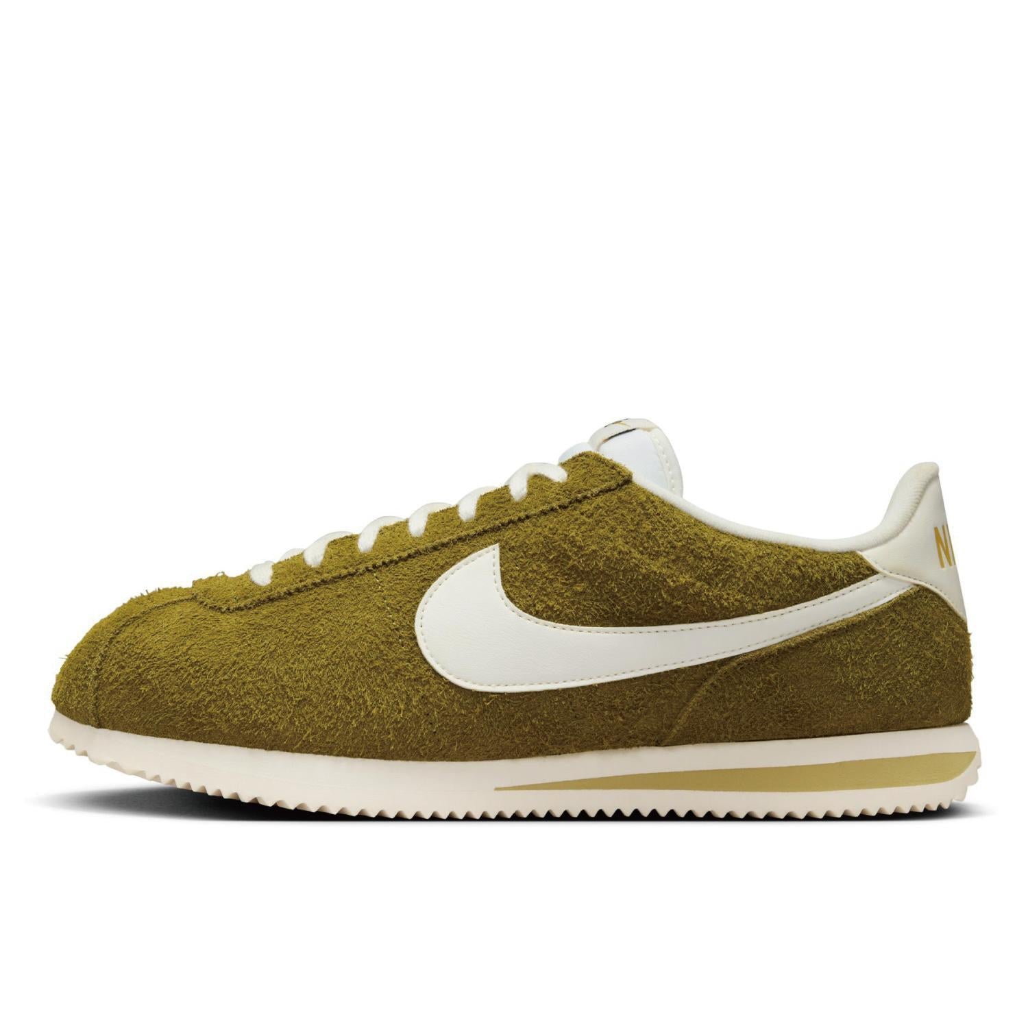 HF3142-300 Nike Cortez SE Suede Pacific Moss Infinite Gold Muslin Sail (Men's)
