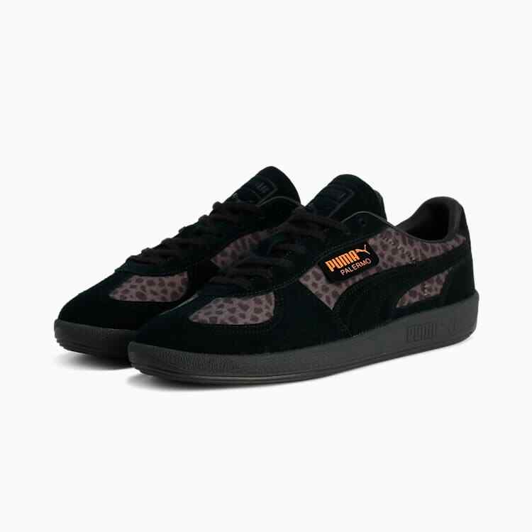 403449-01 Scye Puma Palermo Leo Puma Black Rickie Orange (Men's)