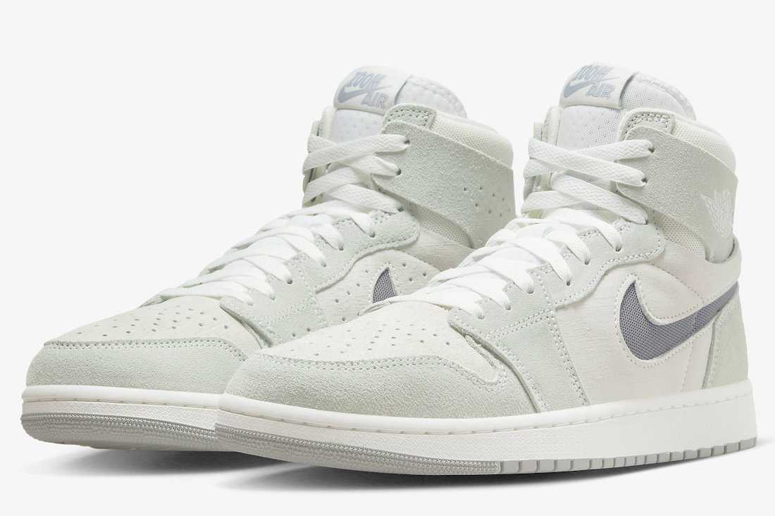 DV1307-101 Nike Air Jordan 1 High Zoom CMFT 2 Particle Grey (Men's)