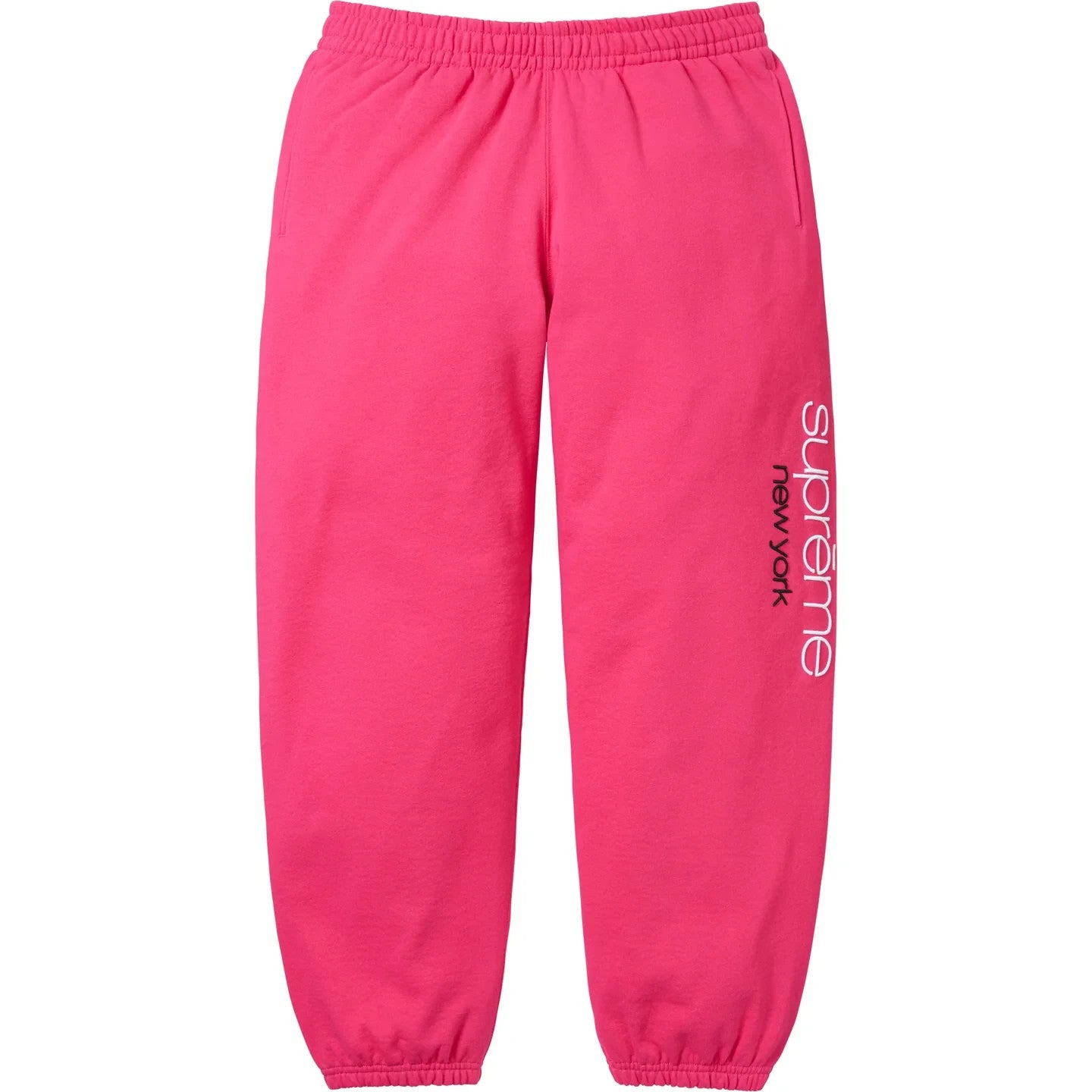 Supreme Classic Logo Sweatpant Bright Fuchsia