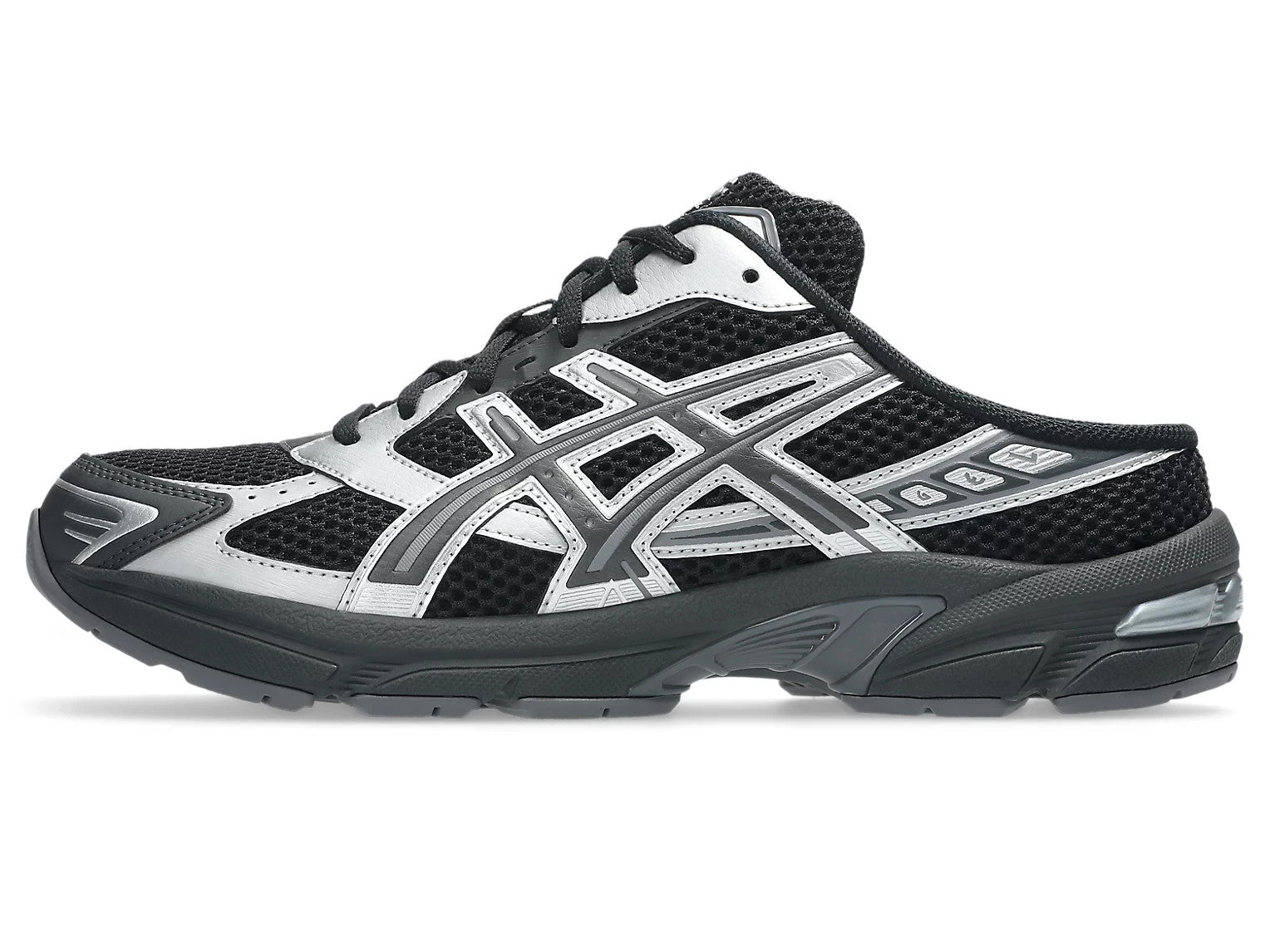 1203B048-001 Asics Gel-1130 Mule "Black/Silver" (Men's)