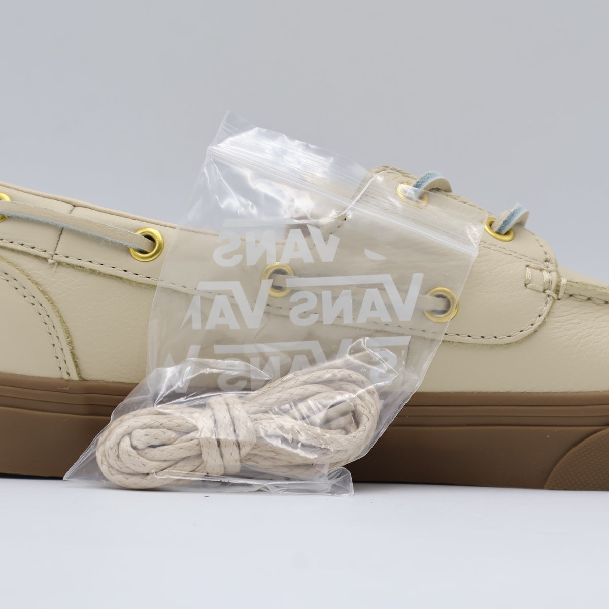 VN000Z11TAN Vans 2 Eyelet Boat Shoe Leather Tan (Men's)