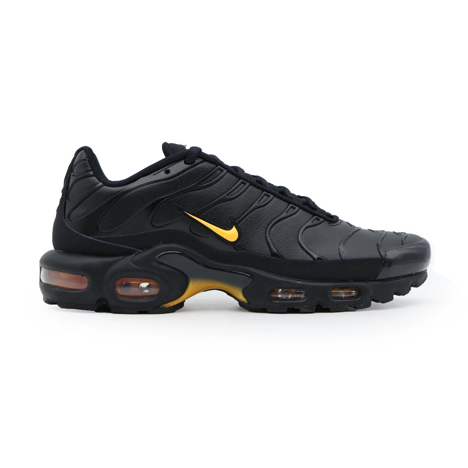 IF4390-001 Nike Air Max Plus Premium Black Laser Orange (Men's)