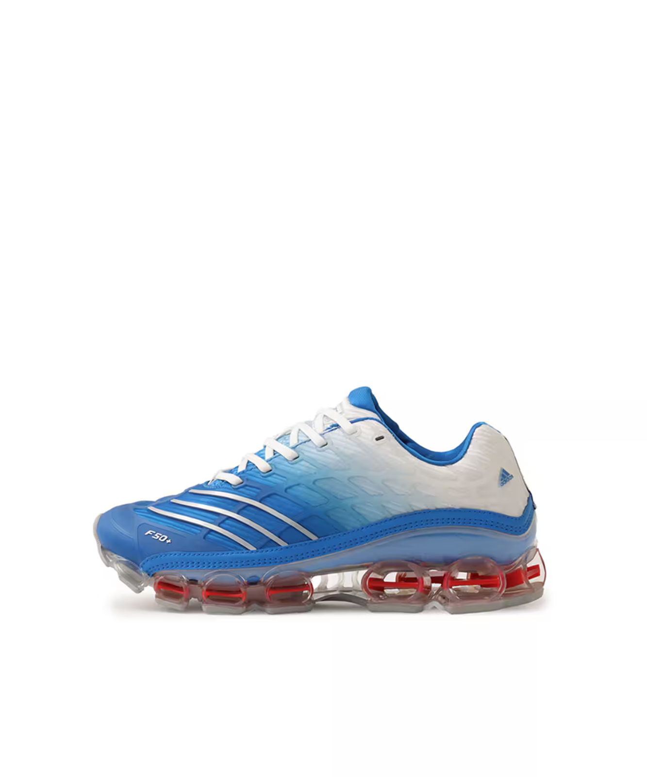 JR4632 adidas Originals Megaride F50 Blue Bird Silver Metallic Footwear (Men's)