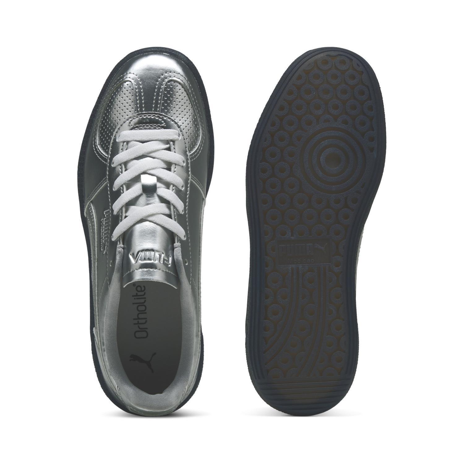 400450-01 PUMA PALERMO ASTRO ESCAPE WNS PUMA SILVER-PUMA BLACK (Men's)