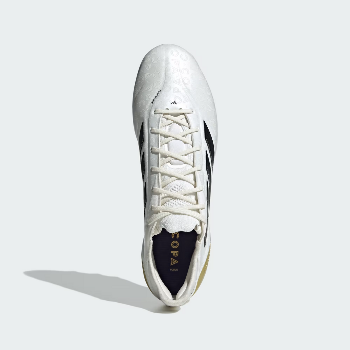 JR2116 adidas Copa Pure 3 Elite AG Zero Metalic Core Black Gold Metallic (Men's)