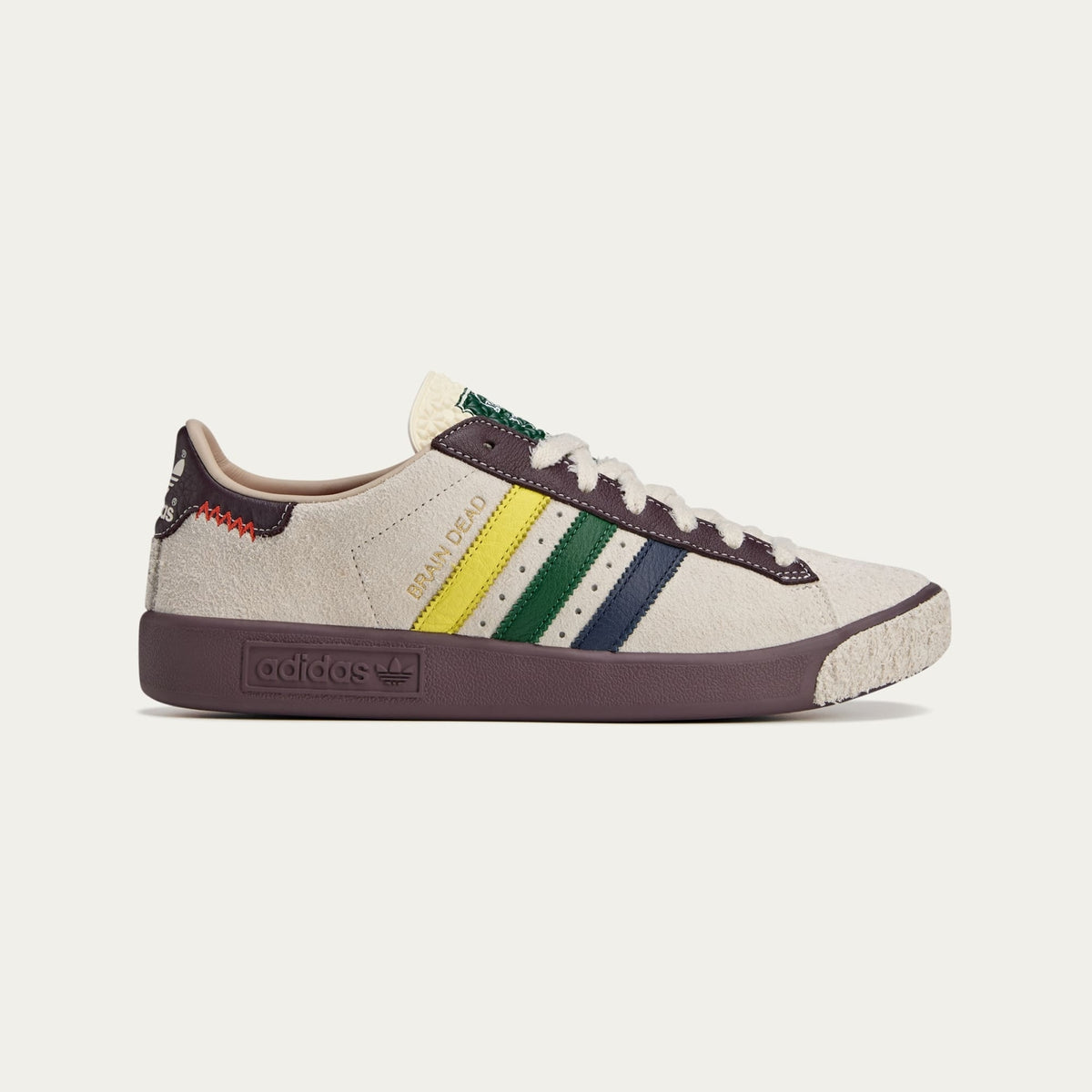 JR7943 Brain Dead adidas Originals Forest Hills Cream White (Men's)