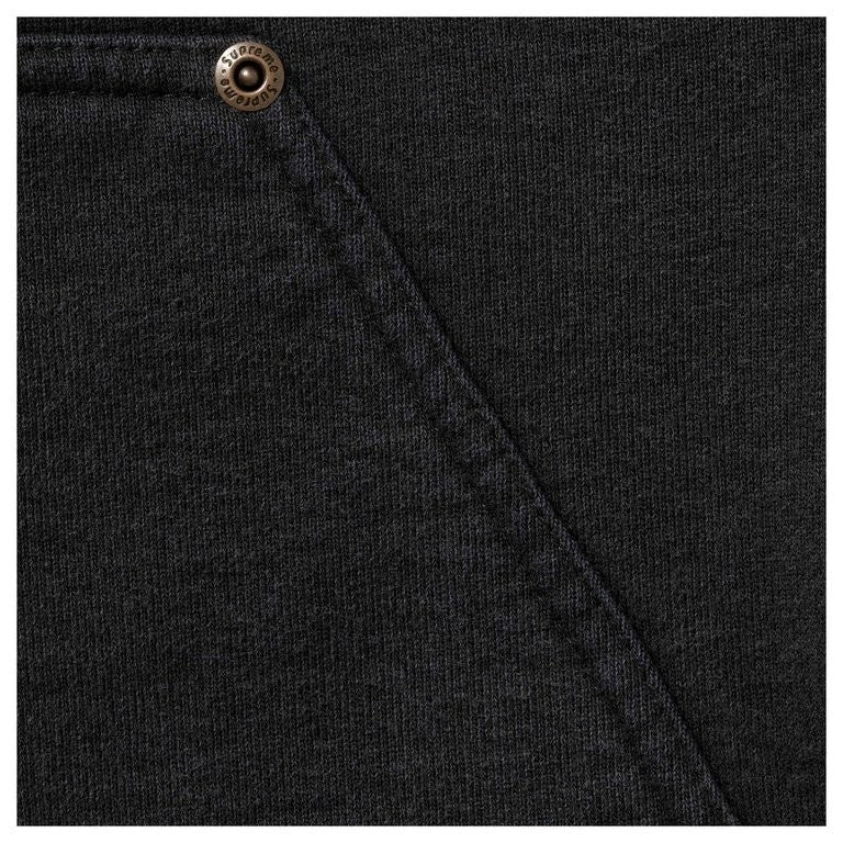 Supreme Double Knee Painter Sweatshort Black