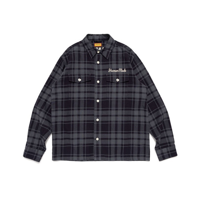 HUMAN MADE Flannel Check Shirt Black