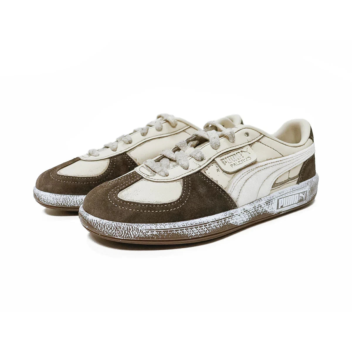 404039-01 Undermycar Puma Palermo Alpine Snow Flat Bronze (Men's)