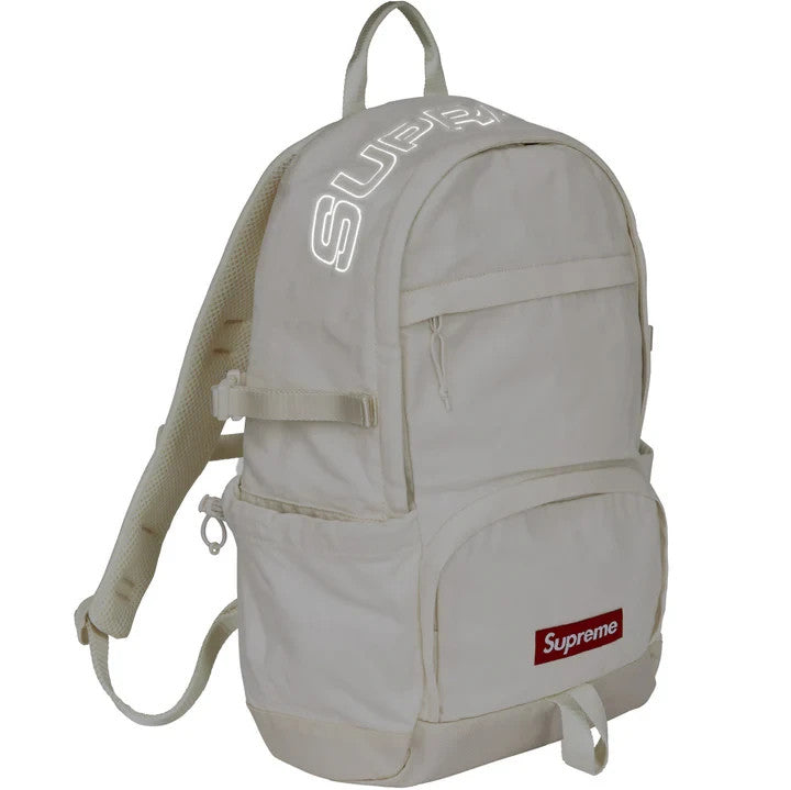 Supreme Denim Backpack White
