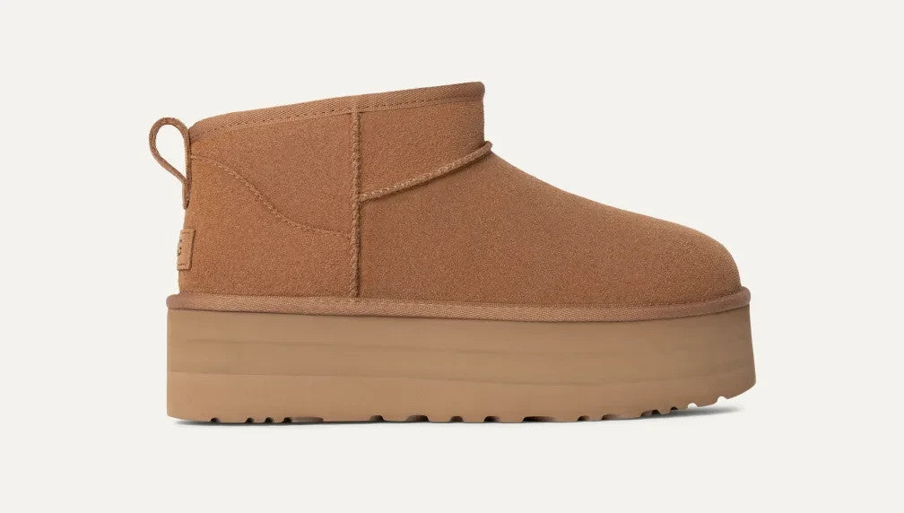 1135092-CHE UGG  Classic Ultra Mini Platform Chestnut (Women's)