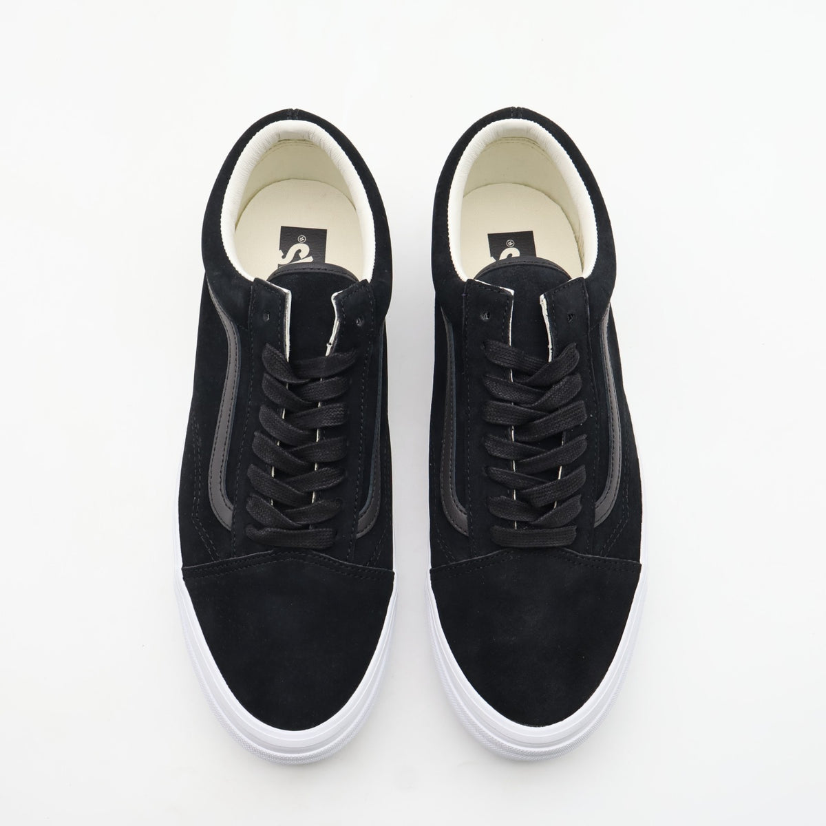 VN000D9JCJJ Vans PREMIUM OLD SKOOL PIG SUEDE BLACK (Men's)