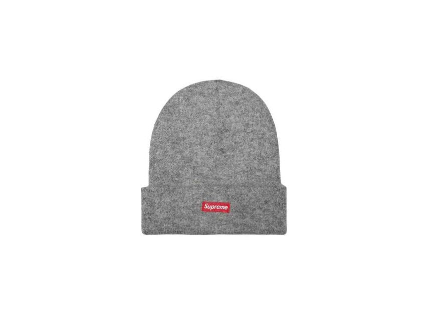 Supreme Mohair Beanie Grey
