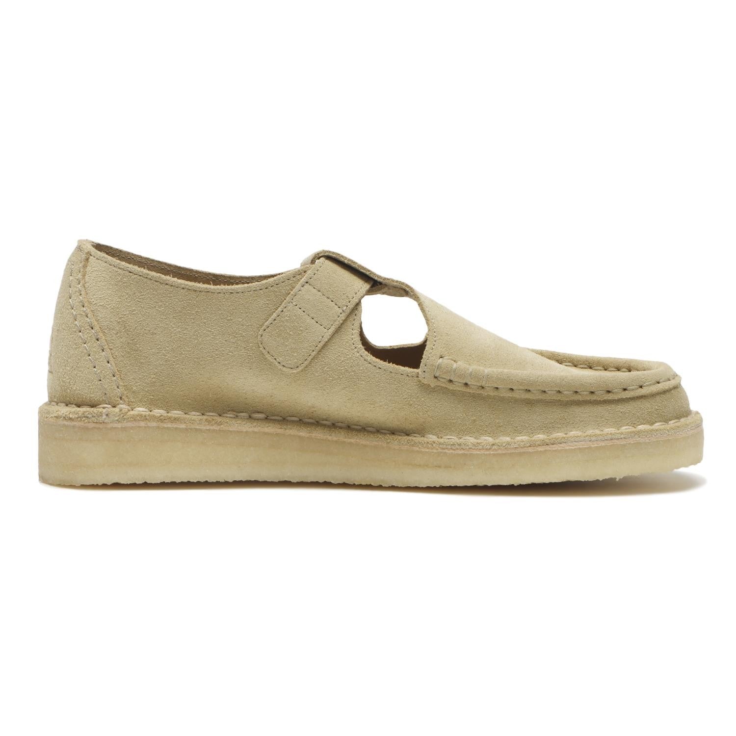 26182845 Clarks Nomad T Bar Maple Suede ( Men's )