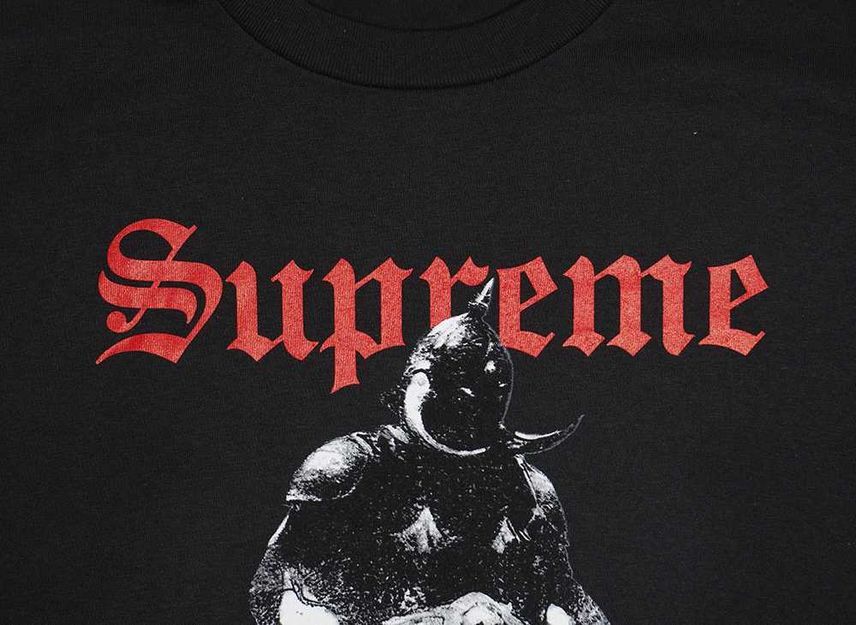 Supreme Frank Frazetta Destruction Tee Black