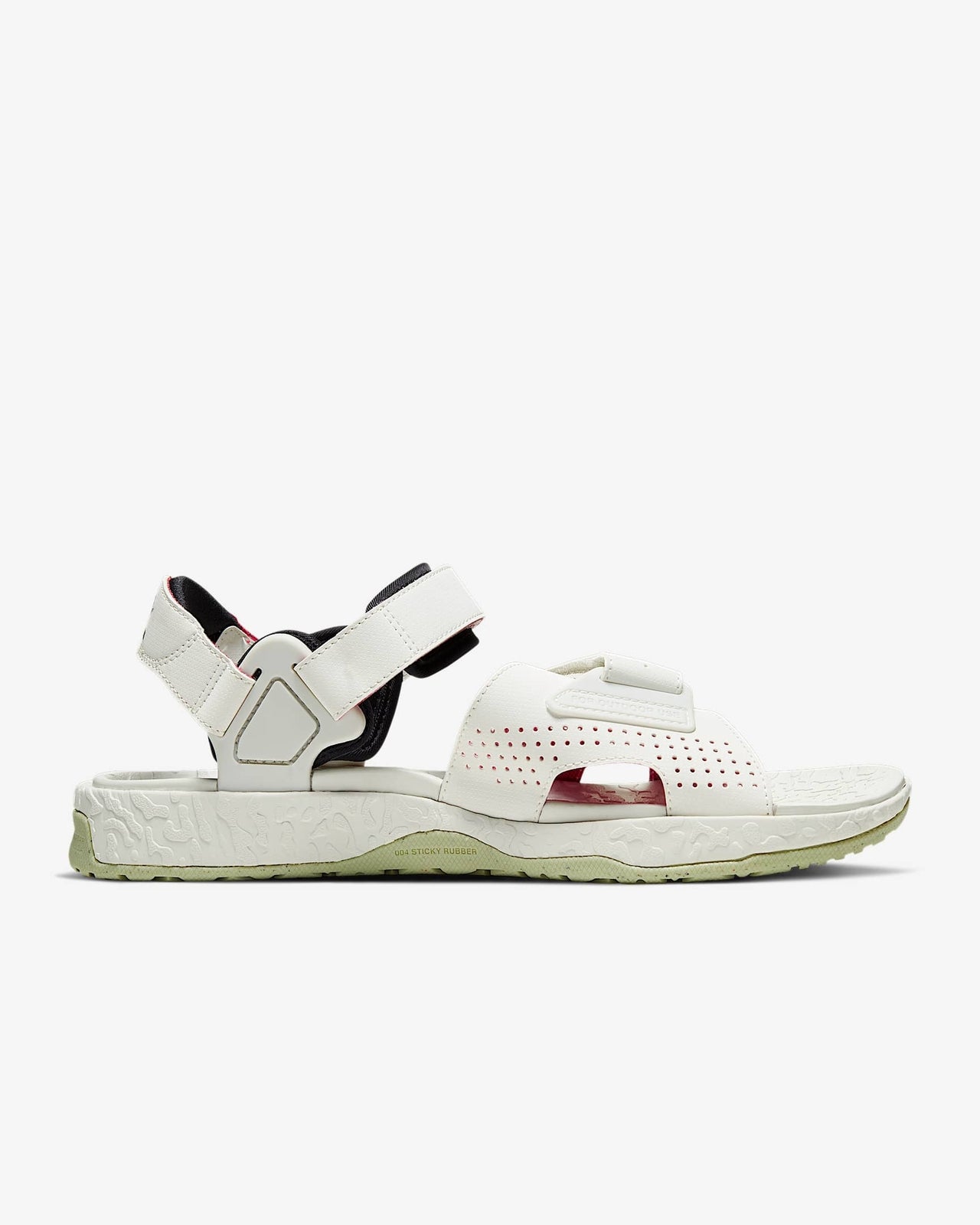 CT2890-001 Nike ACG Deschutz Sandal Spruce Aura Laser Crimson Black (Men's)