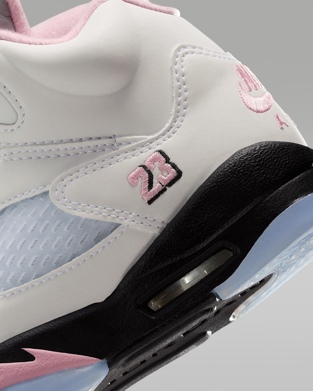 HQ7980-102 Nike GS Air Jordan 5 Retro Medium Soft Pink