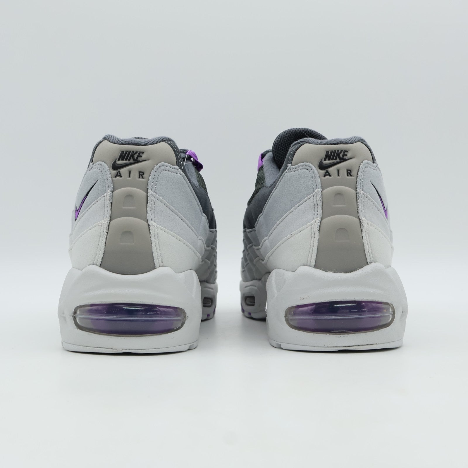 HM4740-012 Nike Air Max 95 Big Bubble "Photon Dust/Bright Violet" (Men's)