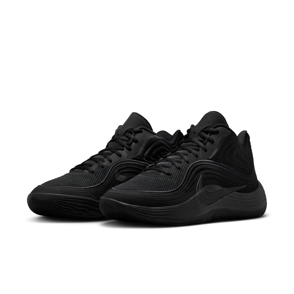 IH1105-001 Nike Precision 8 Mid "Triple Black" (Men's)