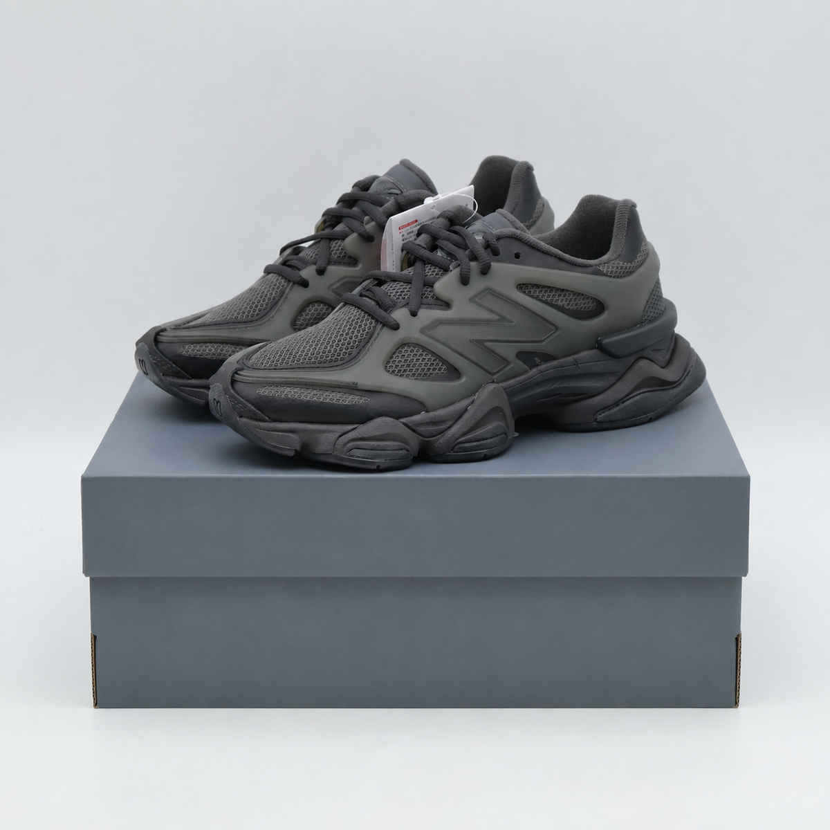 U9060IAA New Balance 9060 Black Cement Black (Men's)
