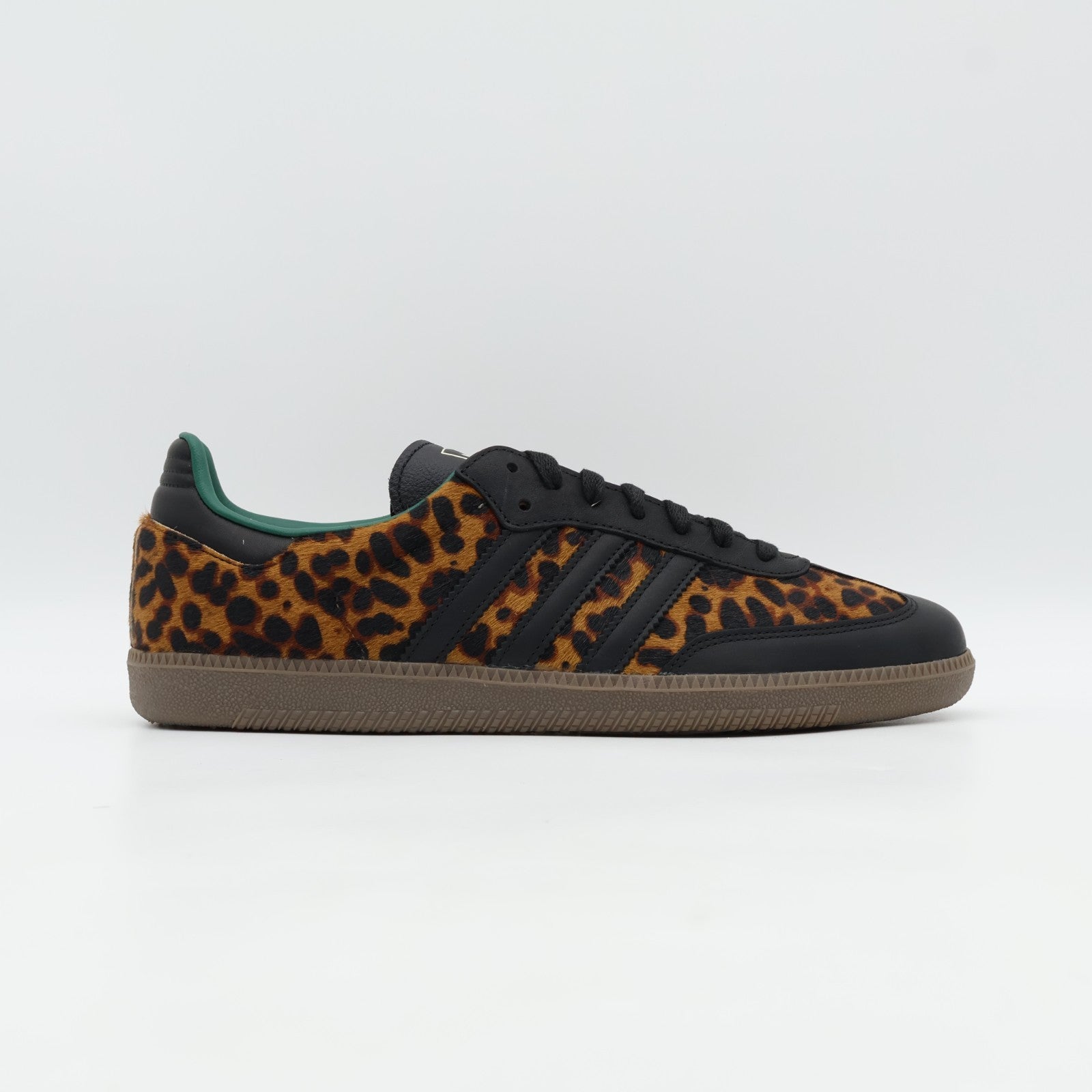 JI2735 adidas Originals Women's Samba OG Leopard Collegiate Green (Women's)